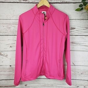 FJ FootJoy Lightweight Workout Track Jacket Size M